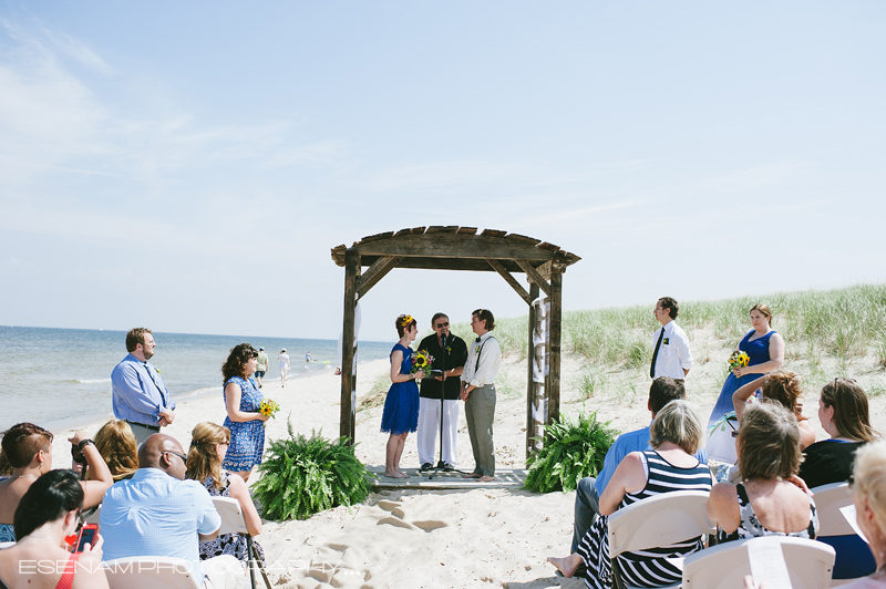 Michigan Beach Wedding