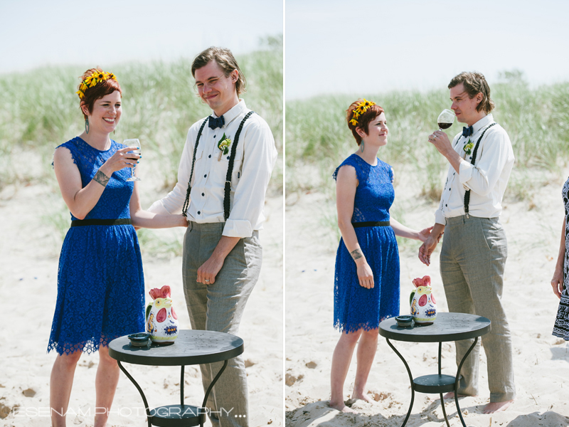 Michigan Beach Wedding