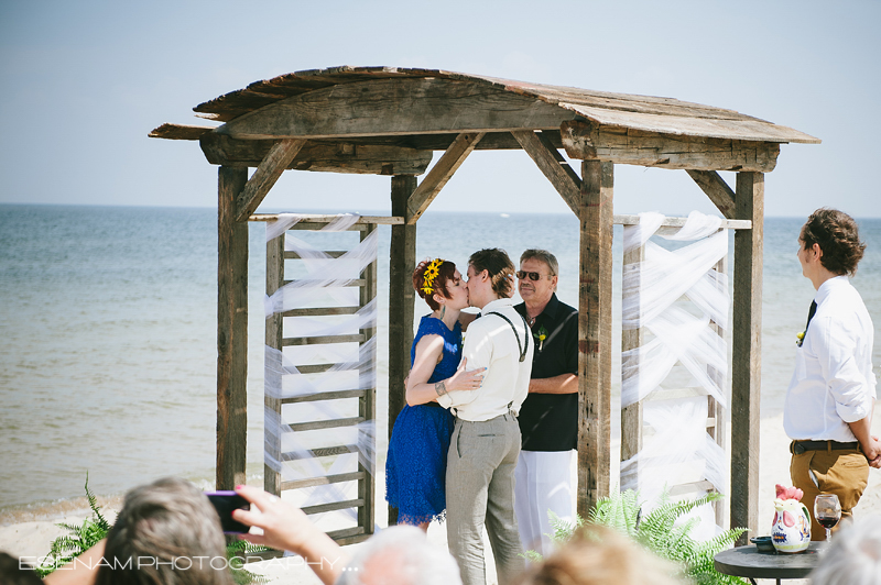 Michigan Beach Wedding