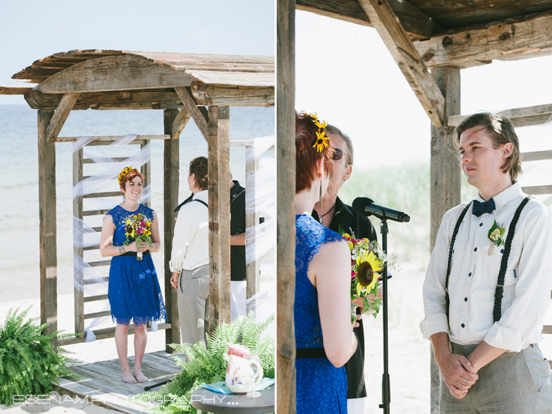 Michigan Beach Wedding